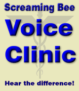 Improve the sound of your voice changing with the Screaming Bee Voice Clinic